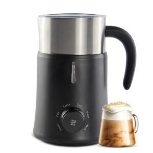 5 In 1 Electric Milk Frother 24oz700ml Hot And Cold Foam