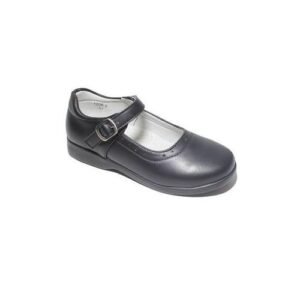 Girl's Back To School Uniform Dress Shoes-Black