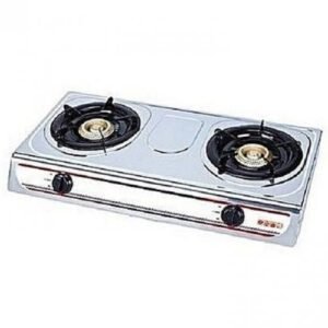 Table Top Double Burner  WITH Auto Ignition Gas Cooker