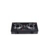 LG Quality THICK GLASS DOUBLE BURNER GAS COOKER