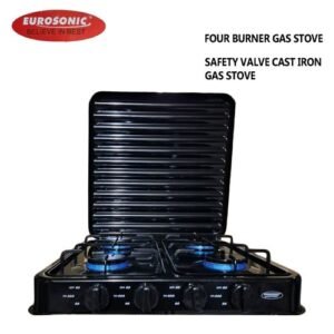 Eurosonic Home Cooking Gas Stove With 4Burner