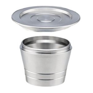 304 Stainless Steel Refillable Coffee Shell Instant Coffee Filter Recyclable Filling Cup
