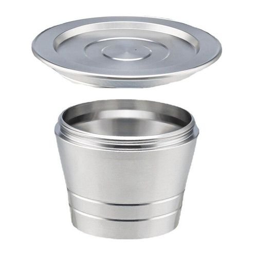 304 Stainless Steel Refillable Coffee Shell Instant Coffee Filter Recyclable Filling Cup