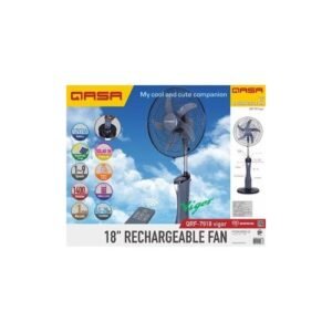 Restpoint Qasa 18inch Rechargeable Standing Fan+free Gift
