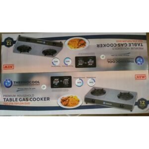 Haier Thermocool 2 Burner Non-stick Table Top Gas Cooker