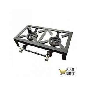 Biggest-size Industrial Gas Cooker (2 Burner)- Biggest Size
