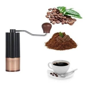 ABHU Portable Manual Coffee Conical Coffe Bean Mill Adjustable Coarseness For Espresso Home veling Camping