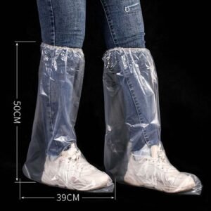 1PC Disposable Shoe Cover Long Thickened Waterproof