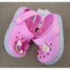 New Toddler Children Kids Crocs Rhinestones Clogs - Pink