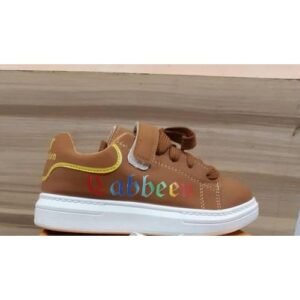 New Unisex Children Outdoor Sneakers (Brown)