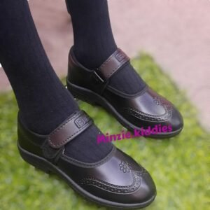 Girls Leather School Shoes