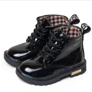 Winter Children Warm Shoes Kids Male Waterproof Martin Boots Cotton Boots