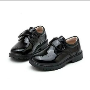 Executive Sturdy Boys Formal/school Shoe In Black