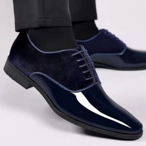 New Business Formal Men's British Leather Shoes