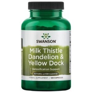 Swanson Milk Thistle Dandelion & Yellow Dock-Liver Cleanse