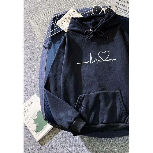 Black Hoddles Top Causal Wear