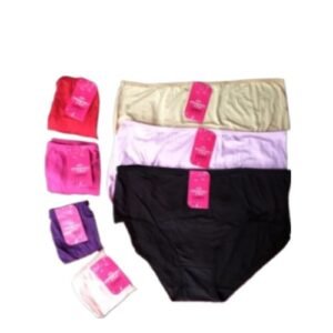 COTTON Panties For Ladies 6pieces For Big Hips