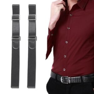 2 PCS Fixed Shirt Hidden Belt