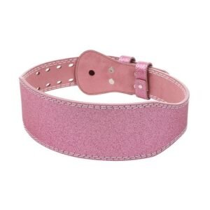 (Pink)Support Waist Fitness Belt For Gym Strength  Weightlifting Belt Hard Pull Powerlifting B JIN