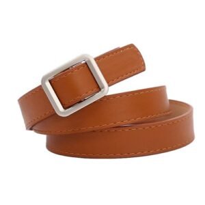 915 Generation Student Ladies Belt Non-Porous Belt Female Wild Retro