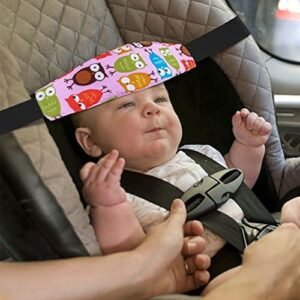 Safety Baby Stroller Car Seat Protective Band Babies Anti-shaking Sleep Nap Head Fasten Support Holder Safety Belt Strap