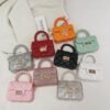 2024 Popular Super Popular Transparent Jelly Bag Portable Mini Bag Children's Small Bag Net Red Girl's Cute Small Shoulder Bag