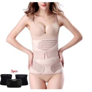 3 In 1 Postpartum Support Recovery Belly Belt Body Shaper