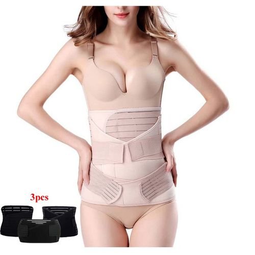 3 In 1 Postpartum Support Recovery Belly Belt Body Shaper