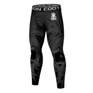 Cody Lundin Sublimation Printing Bjj Mma Compression Leggings Men Muscular Workout Gym Tights Quickly Dye Skinny Swimming Pants