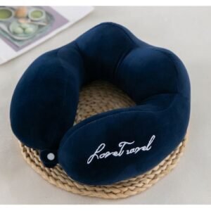 Fluffy Neck Pillow Fiber Based Travel Pillow