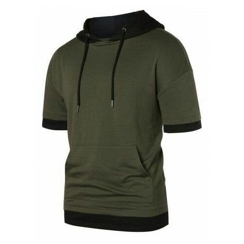 Black Band Green Hoodie