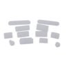 11" 13" Air Dust Plug, Port Anti Dust Set For 2012-2015 MacBook 13" 15" Pro With RETINA, Transparent