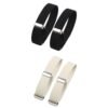 4 Pieces Fashion Mens Shirt Sleeve Holder Elasticated Armbands Women