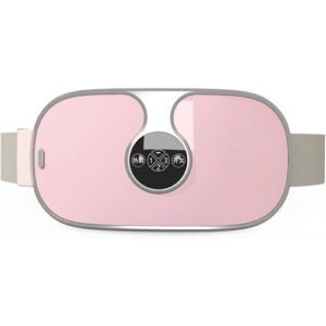 (Pink)Lady Menstrual Heating Pad Warm Palace Belt Relieve Menstrual Pain Hot Compress Massager JIN