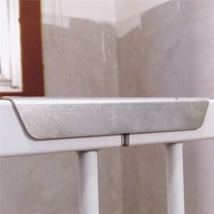 Quality Stainless Steel Baby Stairway Guard Bar Child Kid Safety Gate Door Reinforcement Groove Fittings Pet Dog Isolation Fence