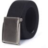 Quality Canvas  Belts - Black