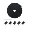 5 Meters GT2 Timing Belt 6mm Width With 5pcs GT2 20 Teeth