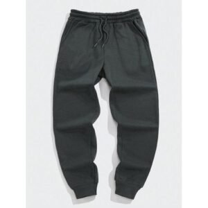 Plain Dark Grey Joggers