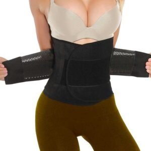 (SF8893-B)SEXYWG Waist Trainer For Women Weight Loss Belly Belt Waist Cincher Slimming Band Girdles Corset Fat Burner Body Shaper Workout MAA