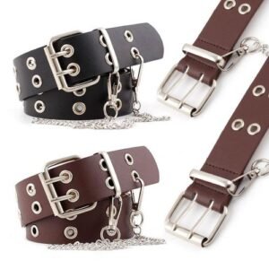 New Punk Belt Women's Korean Jeans Decoration Pant Belt Corns Chain Belt Waist Belt Belt