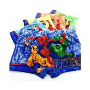 6pcs Boys Cartoon Character Boxers - For 1 To 3 Years Boys