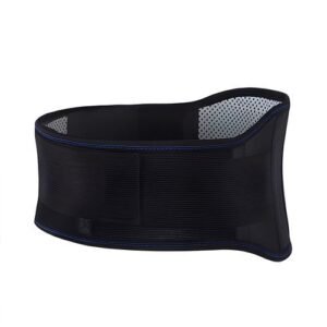(Black)Tourmaline Waist Brace Support Belt Self Heating Ic Therapy Lumbar Belt For Back Pain And Injury Recovery Keep Waist Warm MAA