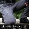IX9 Men's Breathable Waterproof Tactical Pants - Gray