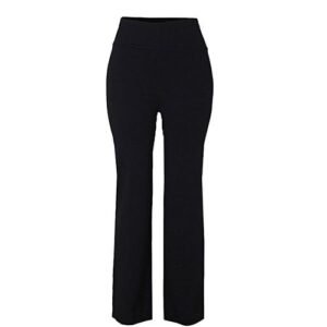 High Waist Palazzo Trousers -Black
