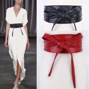 2 In 1 Waist Leather Stylish Genuine Leather Wrapping Belt