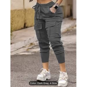Show Off Solid Women Cargo Pants