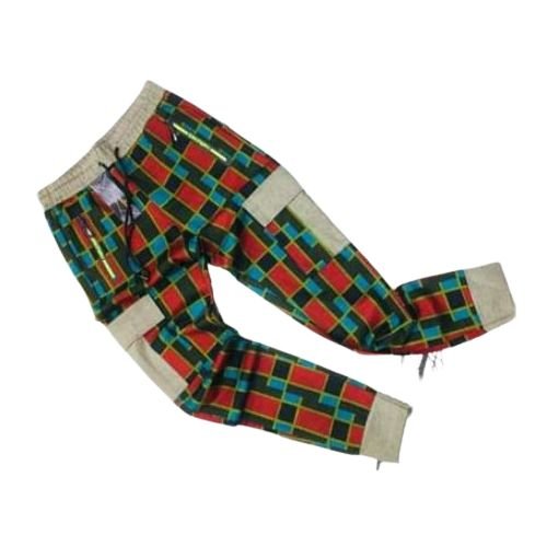 Men's Casual Trousers Plaid Cotton Pants