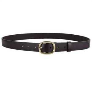 Gold V-letter Belt Women's  Belts Black Brown Cinturon Girl Waistband