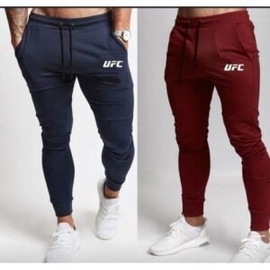 Blue Wine Printed 2in1 Unisex Joggers