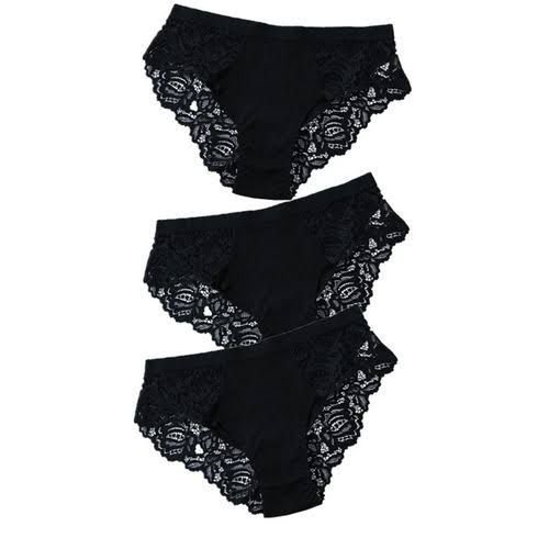 6 In A Pack Beautiful Ladies Cotton Lace Panties